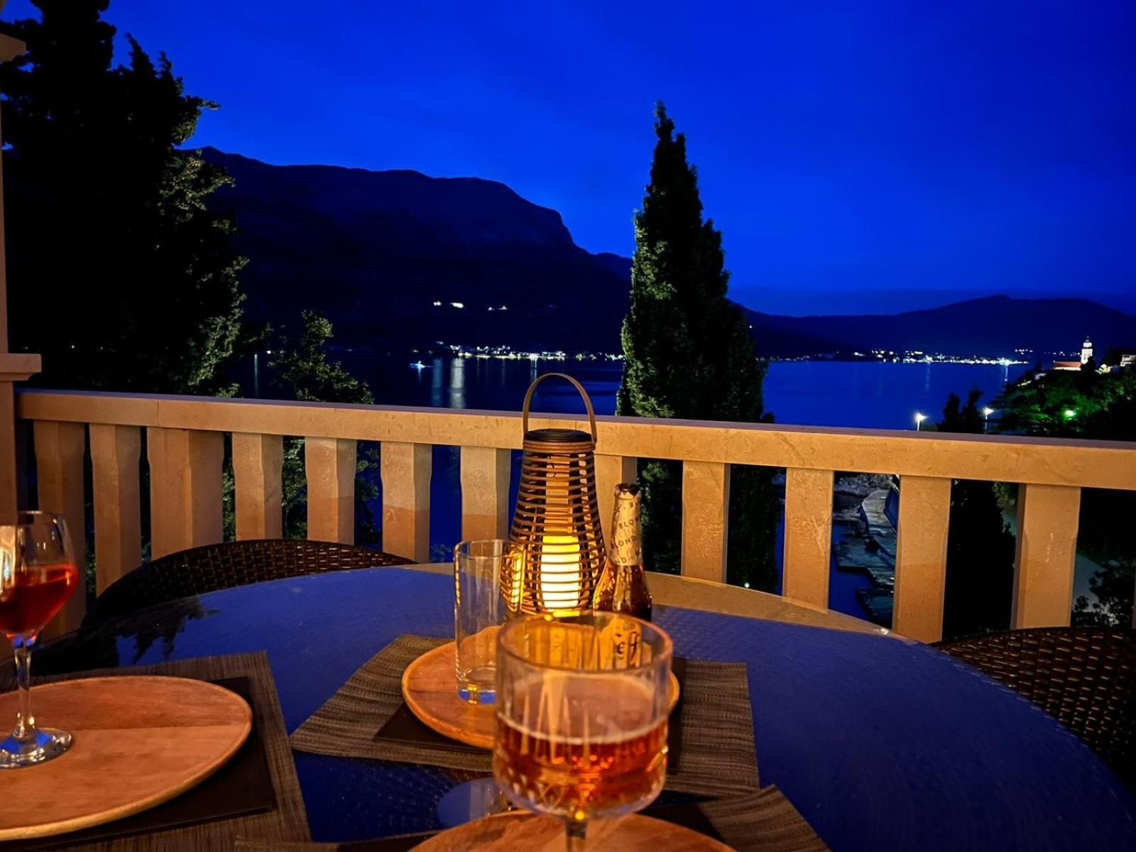 Villa Jade Apartments Front Row Sea View - Walk To Korcula Old Town Medvinjak Luaran gambar